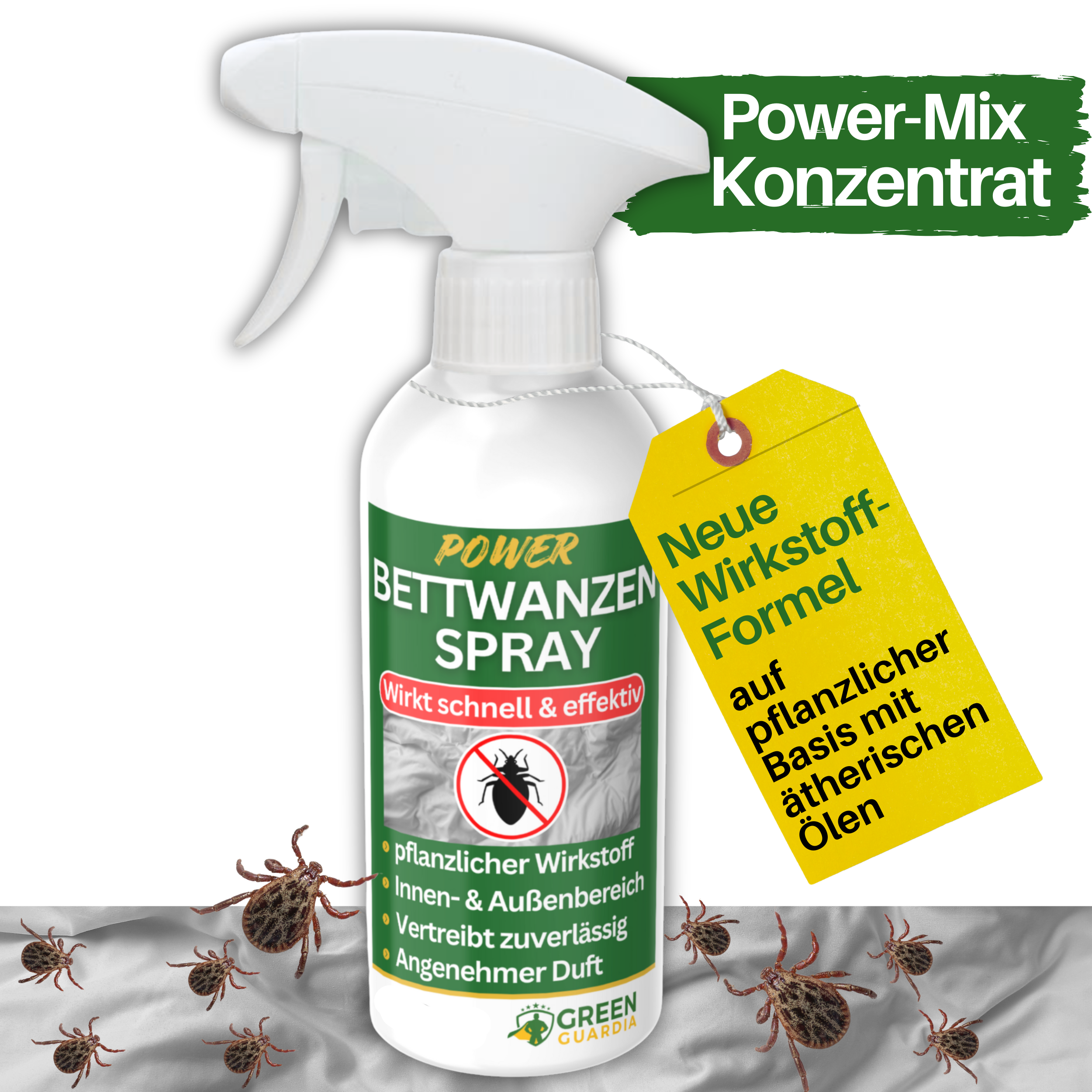 Spray anti-punaises de lit concentré