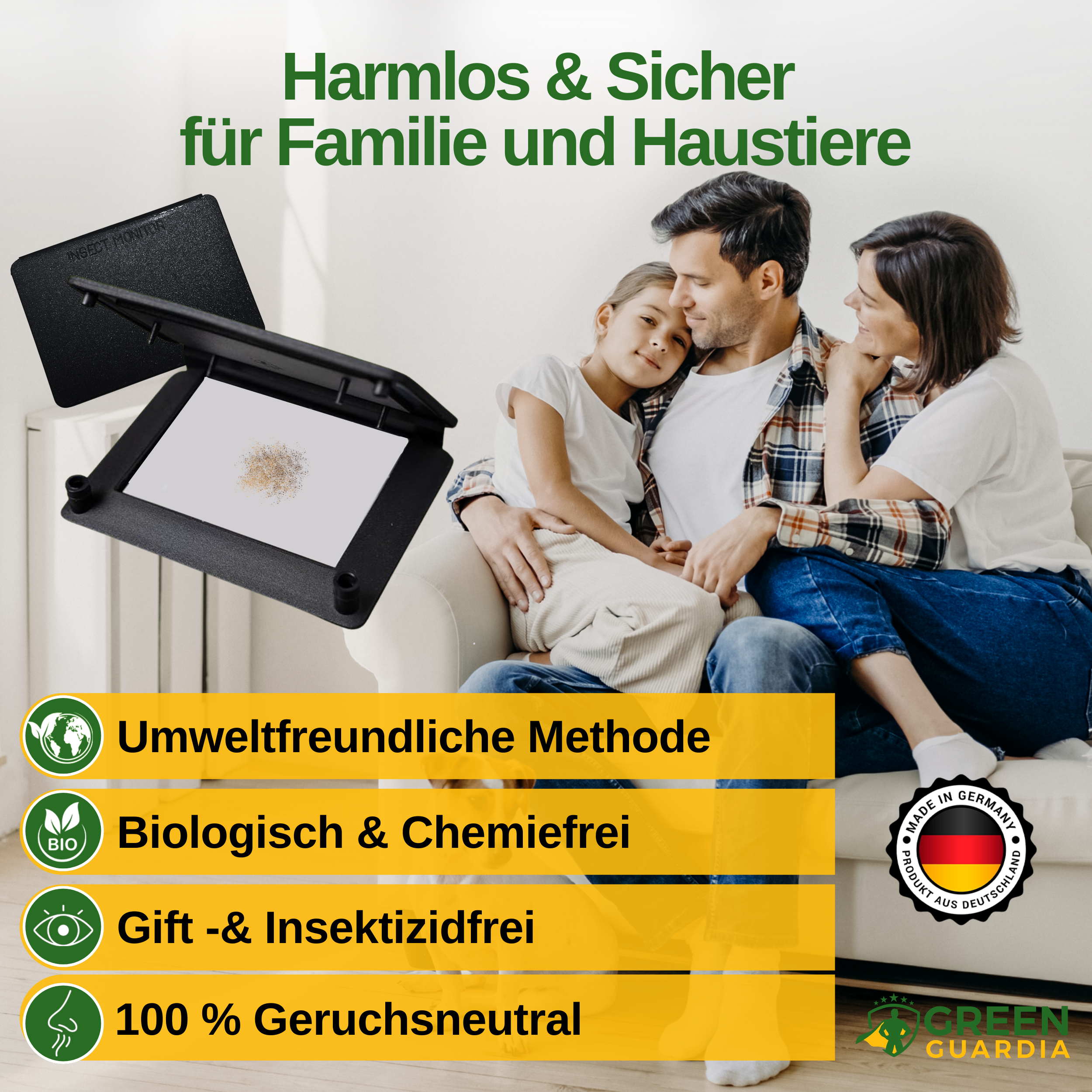 Pest / insect trap with pheromone attractant