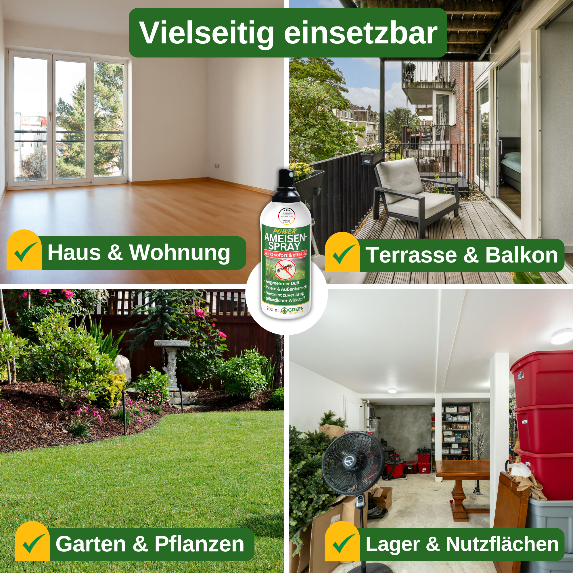 Spray répulsif anti-fourmis concentré puissant