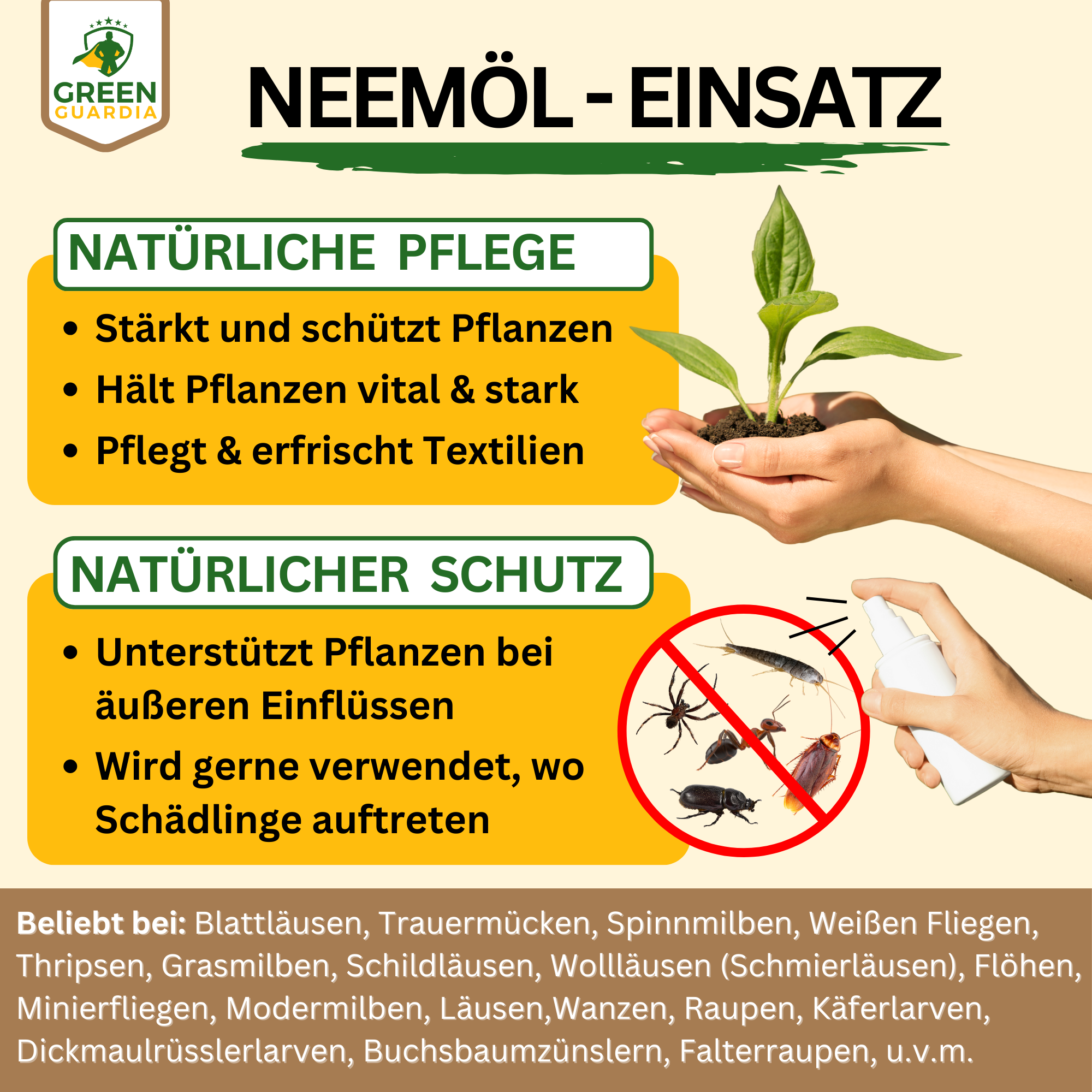Huile de Neem puissante contre les fourmis