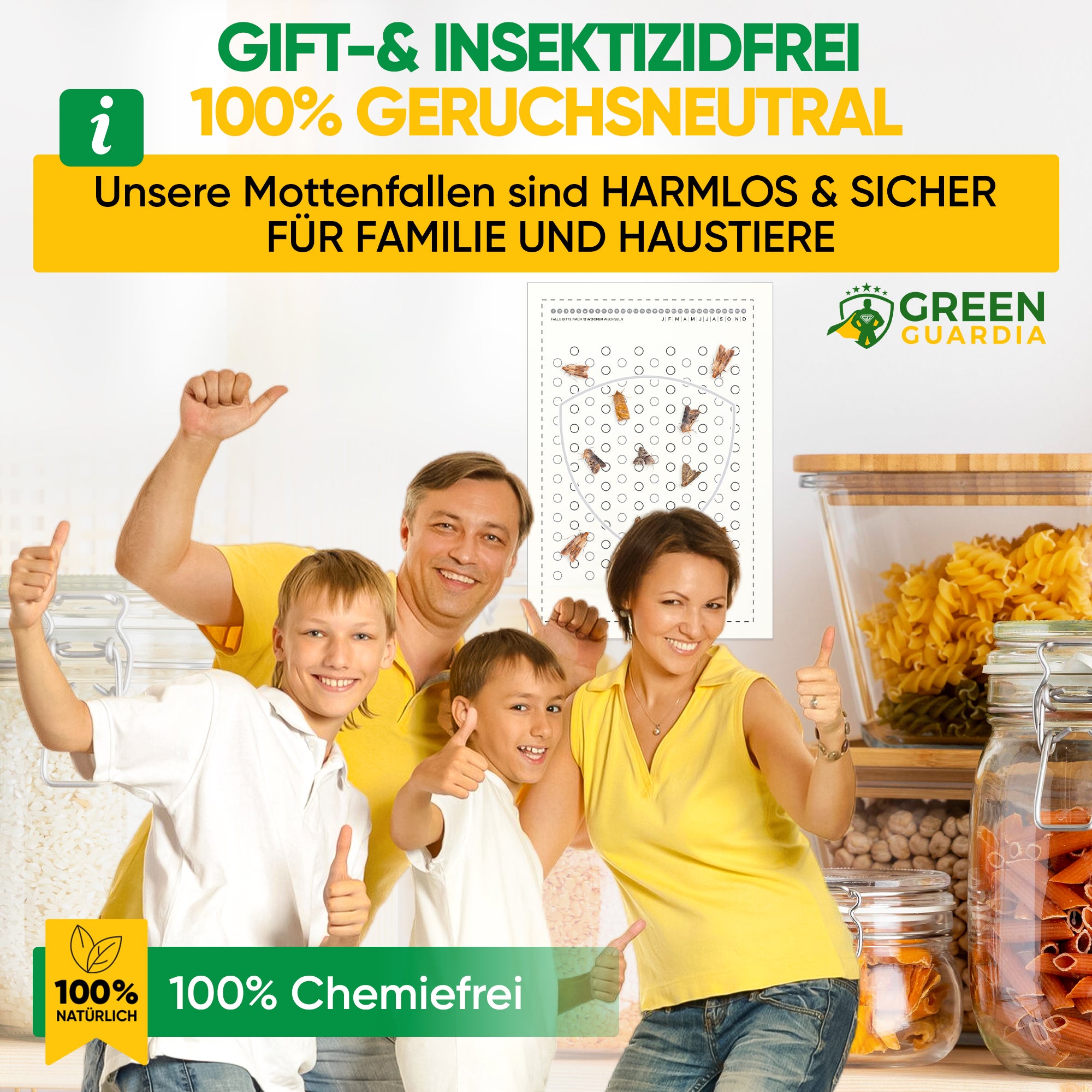 Piège à mites alimentaires (pack de 10)