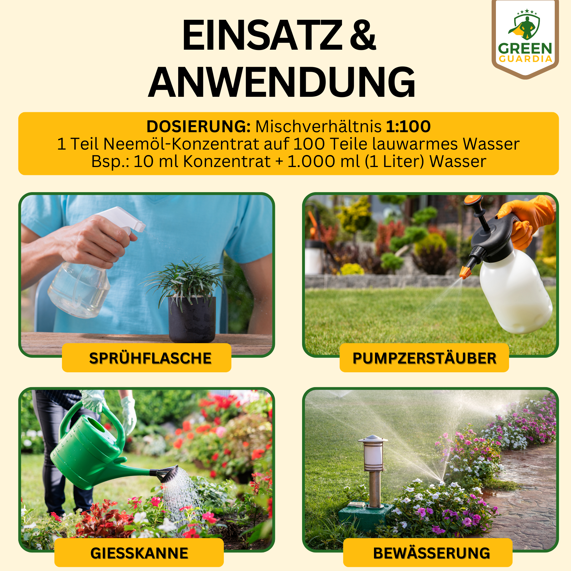 Huile de Neem puissante avec émulsifiant pour plantes d'intérieur et de jardin