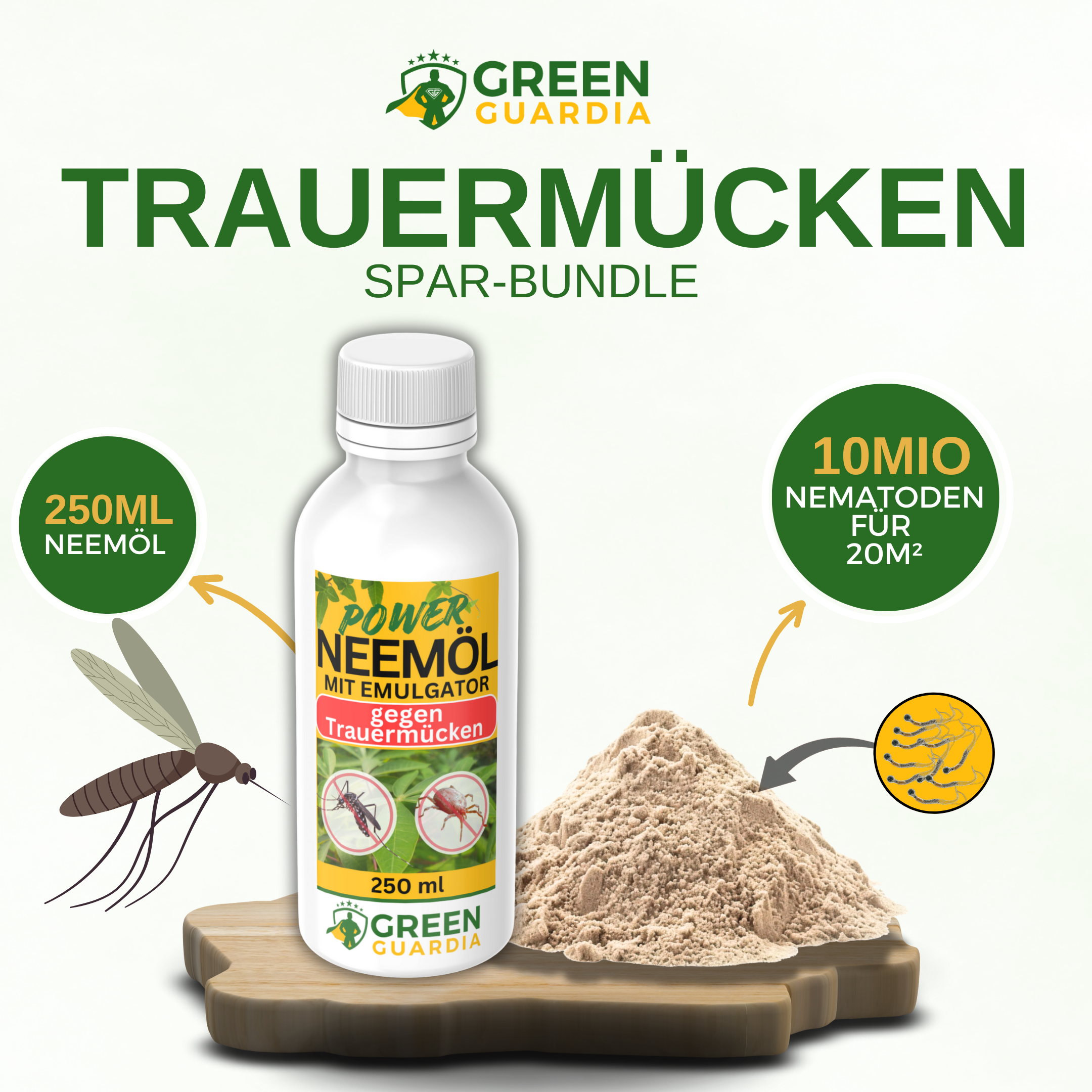 Pack anti-moucherons fongiques « Sans moucherons fongiques »