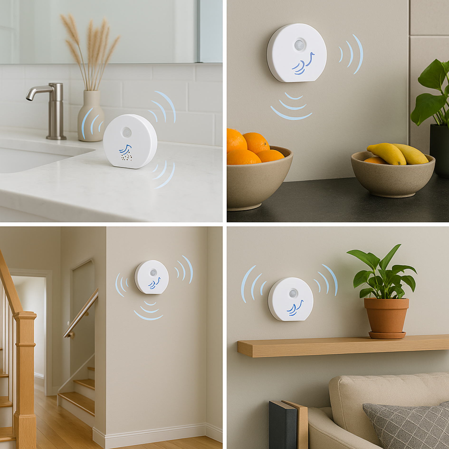 Ηχείο με ήχους της φύσης με αισθητήρα κίνησης – 6 χαλαρωτικοί ήχοι, χρονοδιακόπτης και έλεγχος έντασης ήχου, κουτί που κελαηδάει τα πουλιά