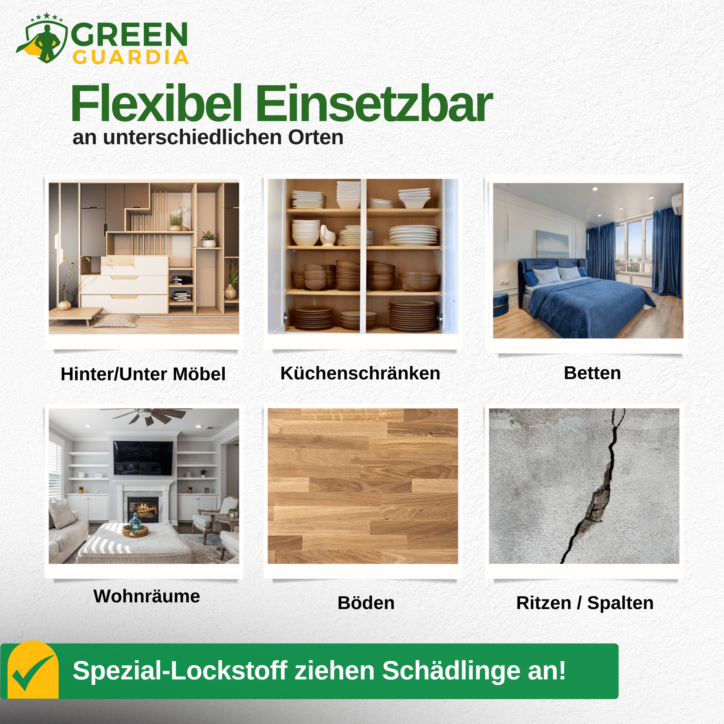 Bettwanzen Falle mit Spezial - Lockstoff - Green Guardia - Ihr Experte für Schädlinge und Pflanzen