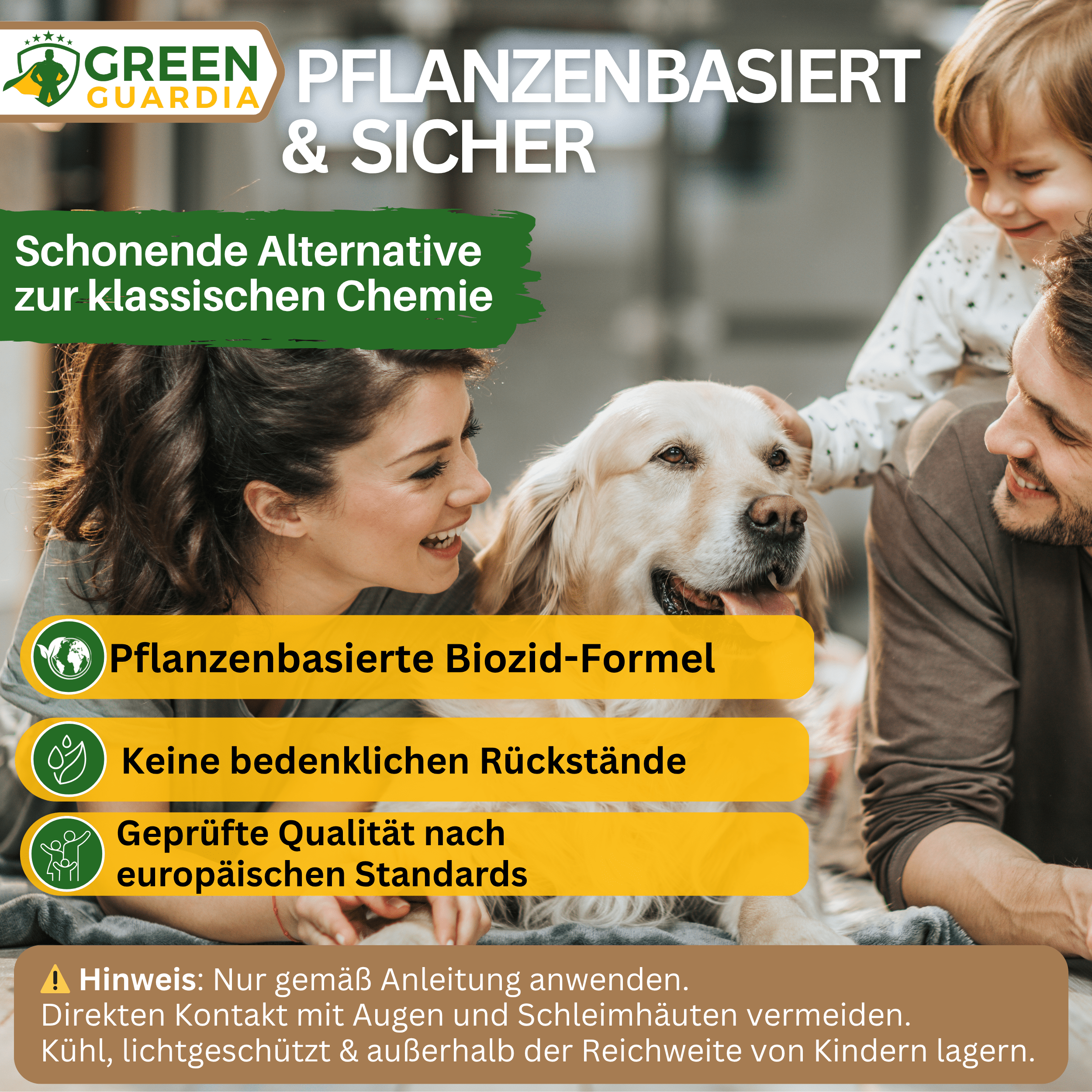 Flöhe Abwehrspray Power - Konzentrat für Hunde - Green Guardia - Ihr Experte für Schädlinge und Pflanzen