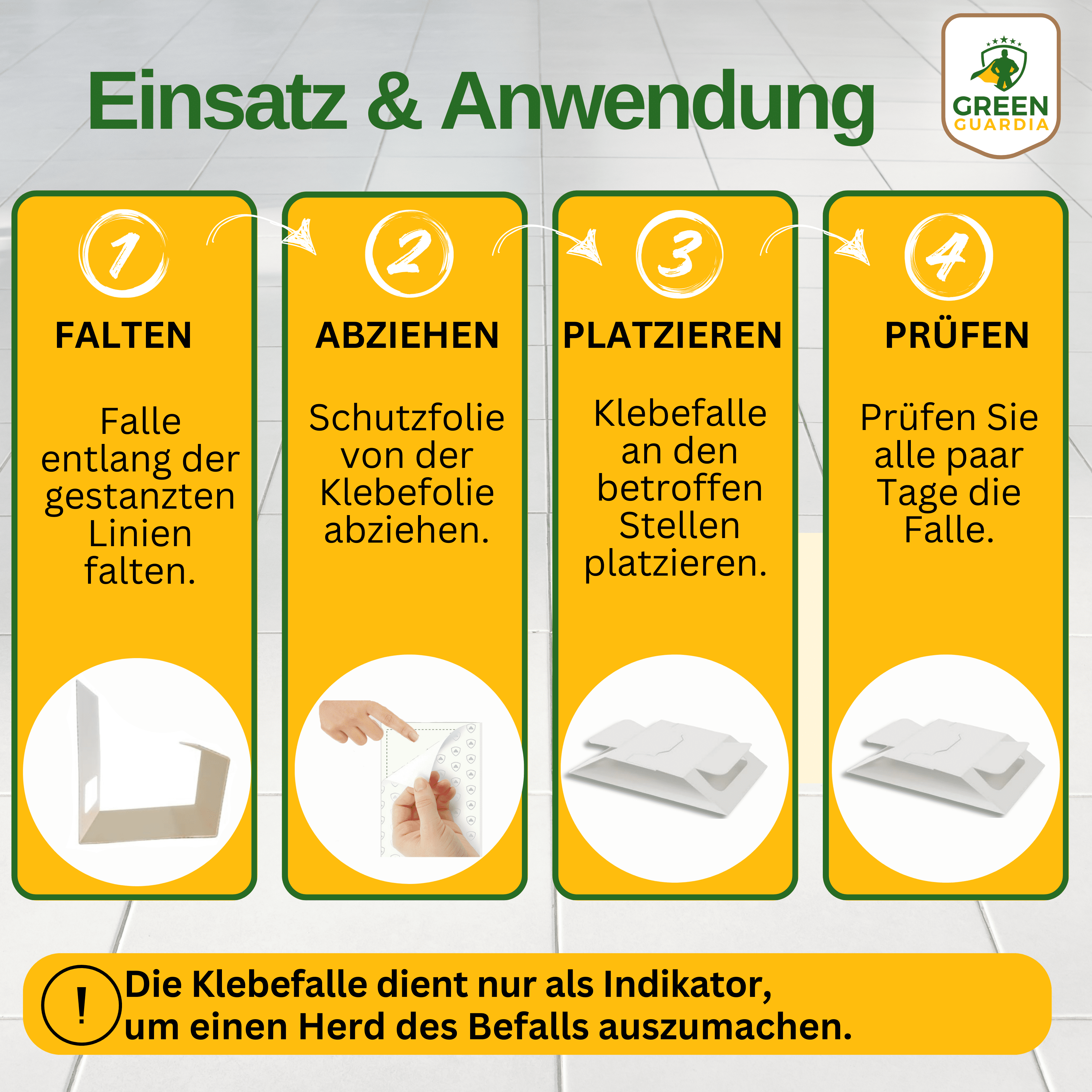 Käfer Falle mit Spezial - Lockstoff - Green Guardia - Ihr Experte für Schädlinge und Pflanzen