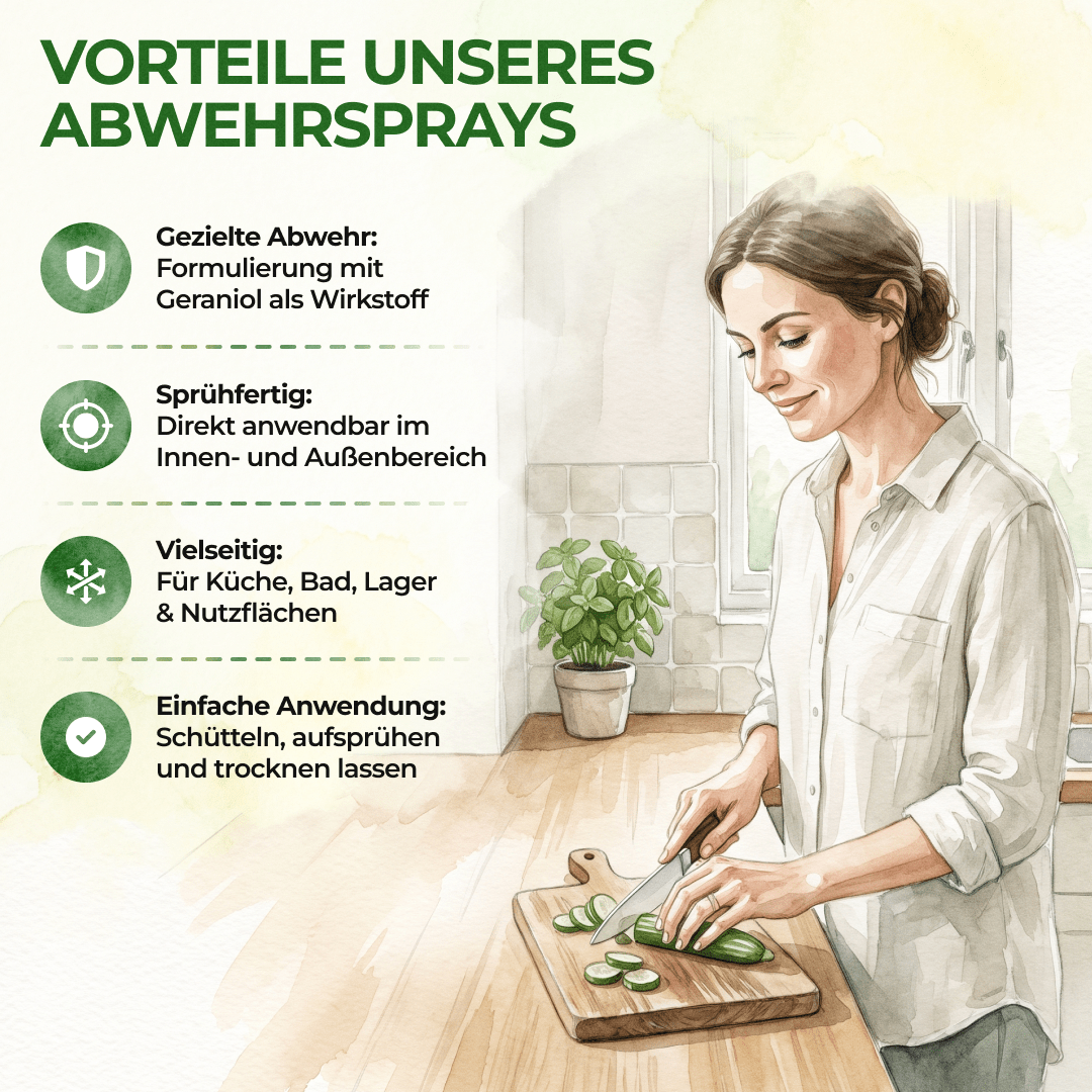 Kakerlaken / Schaben-Abwehrspray Power-Konzentrat - 500ml - Green Guardia - Ihr Experte für Schädlinge und Pflanzen