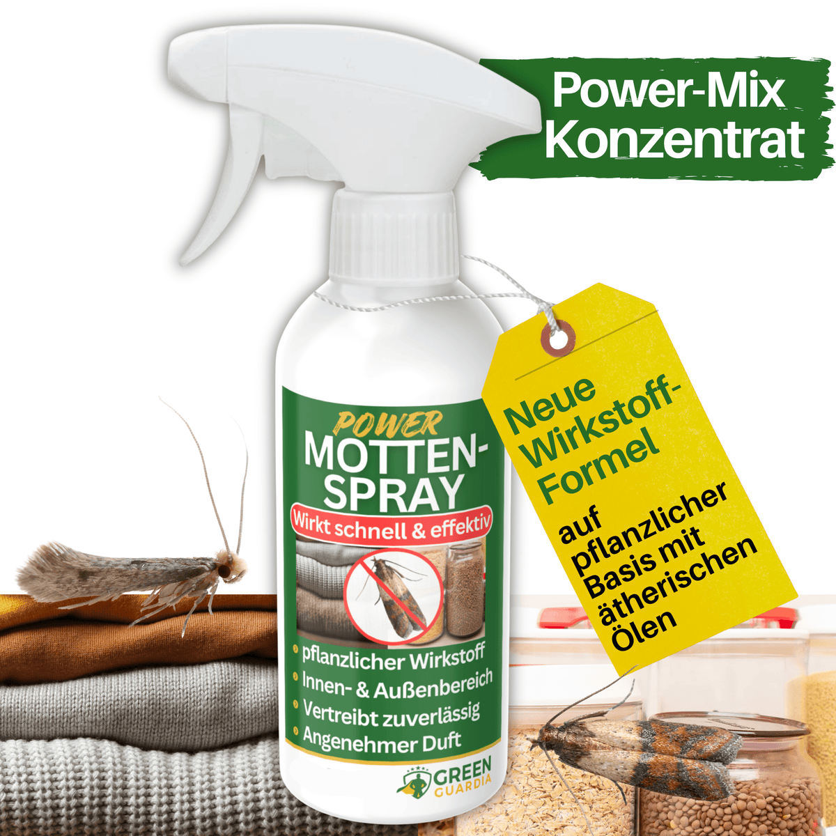 motten zimmerpflanzen Spray anti-mites concentré puissant
