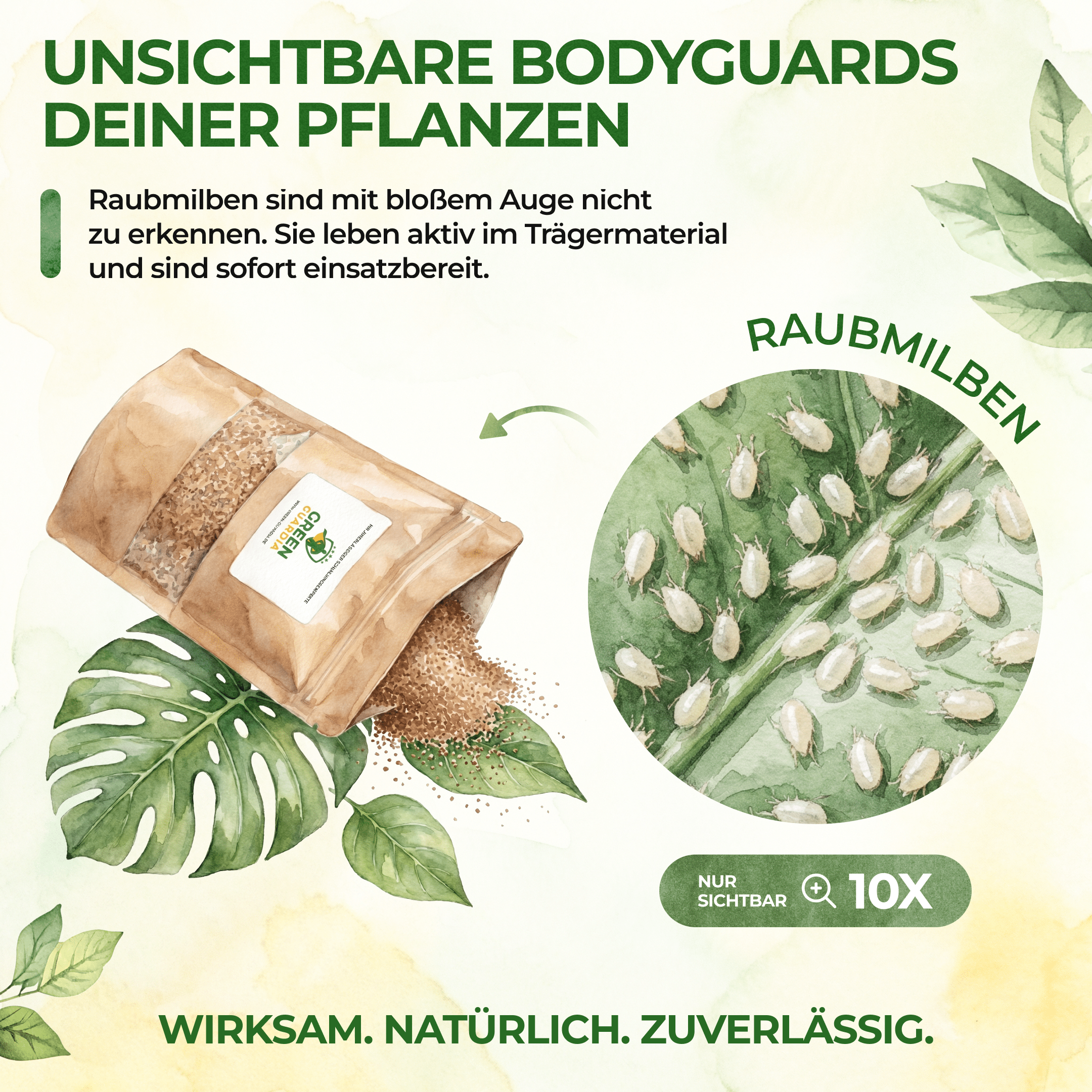 Raubmilben gegen Thripse - Green Guardia - Ihr Experte für Schädlinge und Pflanzen