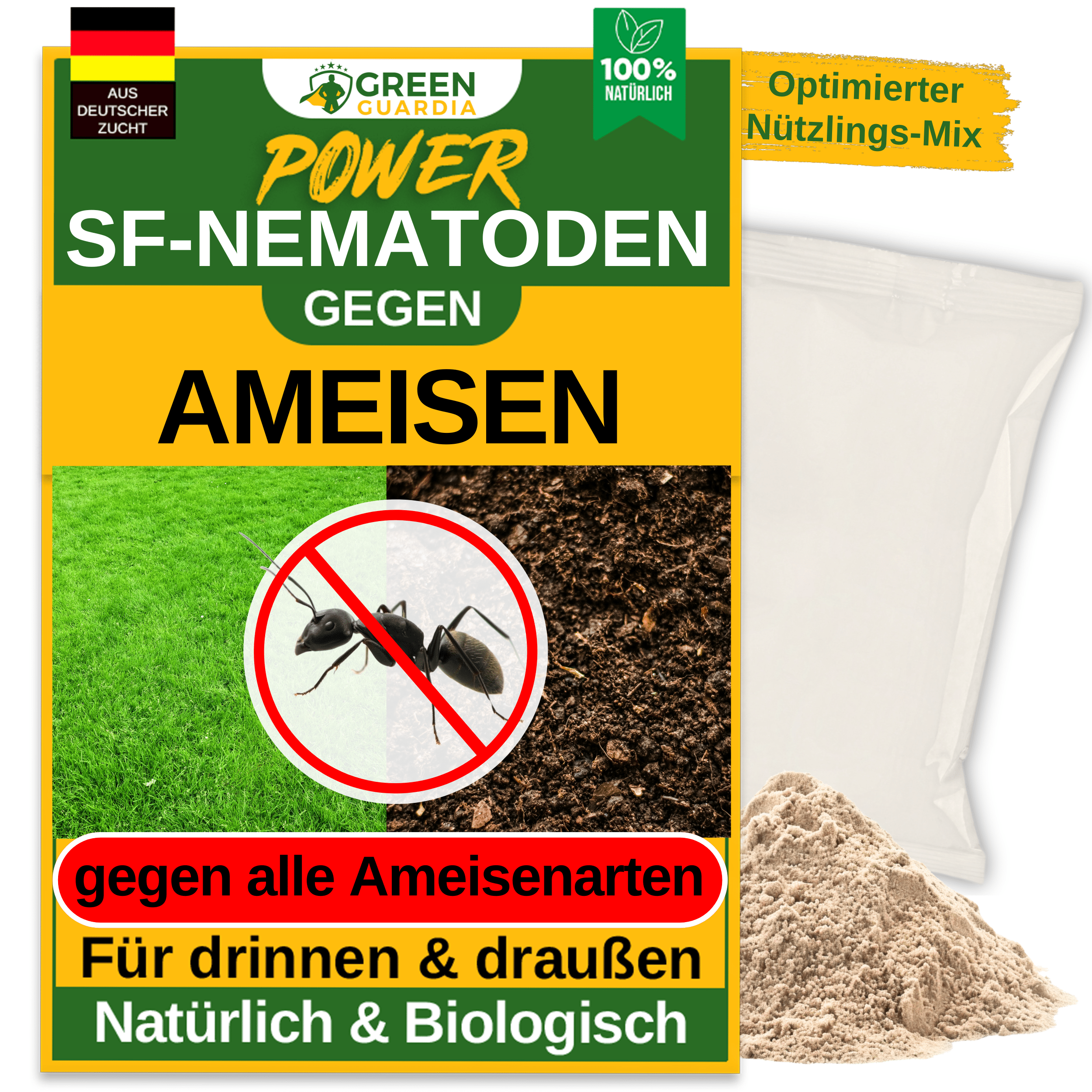SF - Nematoden gegen Ameisen - Green Guardia - Ihr Experte für Schädlinge und Pflanzen