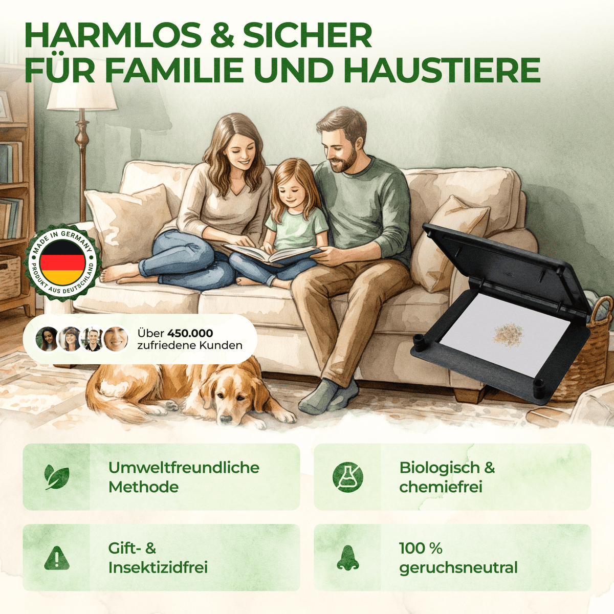 Speckkäfer Falle - Green Guardia - Ihr Experte für Schädlinge und Pflanzen