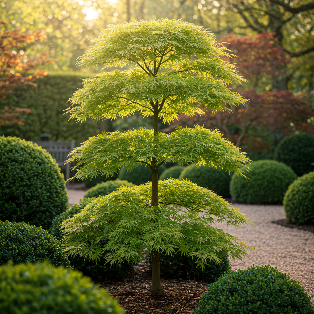 Japanese maple 'Emerald Lace' – green, deciduous, 19 cm pot, 70 cm